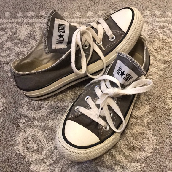 grey converse size 6